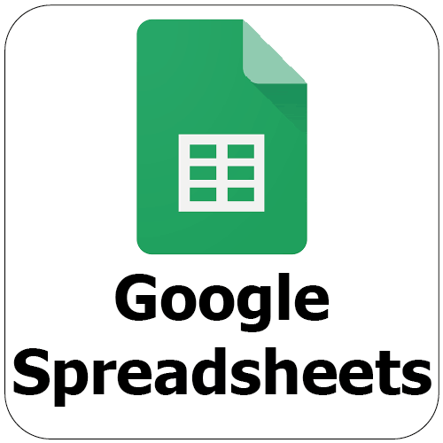 Монтажная область 1Google Spreadsheets